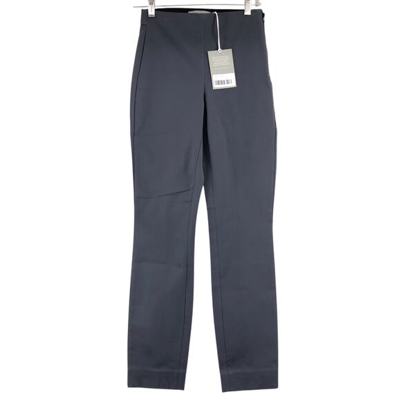 Everlane Womens Size 00 Pants The Work Regular Gray Side Zip Career BRAND NEW - Picture 1 of 13